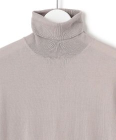 23区 S 【Oggi1月号/CLASSY.11月号掲載】スムージーコットン タートルネック ニット