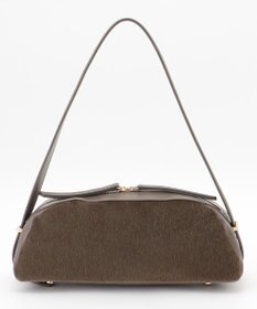 自由区 【SHIHOさん着用】ワイドコンビ バッグ モカ