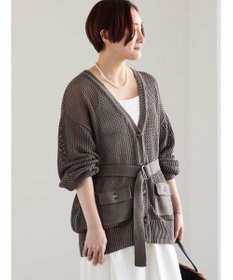 Te chichi メッシュミドルカーディガン
