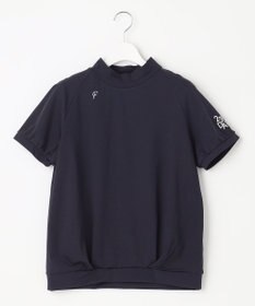 23区GOLF 【23Fondation】半袖 モックネックシャツ