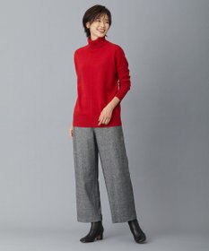 J.PRESS LADIES クラシカルツイード＆ヘリンボン セミワイド パンツ