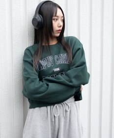 WEGO 【暖かい/裏起毛】裏起毛グラフィックスウェット