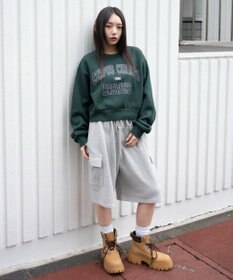 WEGO 【暖かい/裏起毛】裏起毛グラフィックスウェット