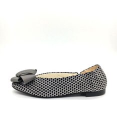 nouvelleRobe Oū サイズ追加【本革・高反発】Big Ribbon スクエアトゥ パンプス