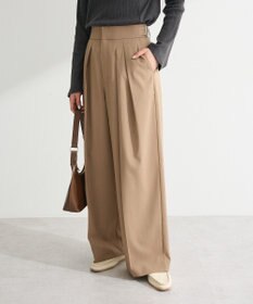 Green Parks タックワイドパンツ