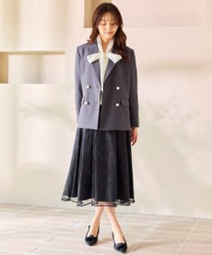 Feroux 【新色追加・洗える】ボリューム リボンタイ ブラウス