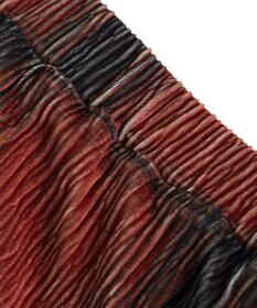 Green Parks 楊柳ベロアチェックＩラインスカート