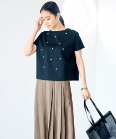 自由区 S ビジュー Tシャツ