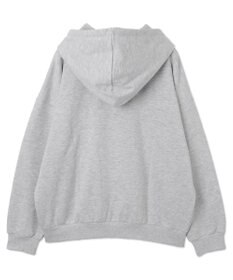 WEGO 【ユニセックス着用ITEM】ワッペンロゴZIPパーカー