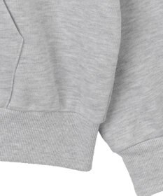 WEGO 【ユニセックス着用ITEM】ワッペンロゴZIPパーカー