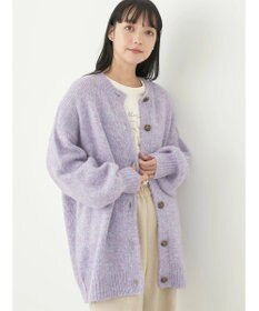 earth music&ecology ファンシーヤーンメランジカーディガン