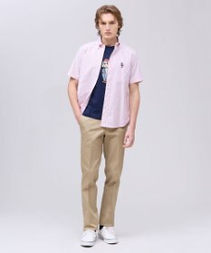 J.PRESS MEN 端正で快適【ストレッチ / オンオフ兼用】トリコチン ステムテーパード パンツ_26年モデル