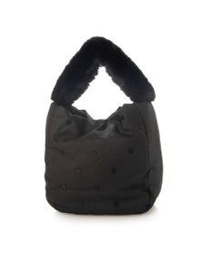 UNBILLION カシュカシュ cachecache / エコファーワンハンドルドット刺繍トート