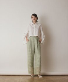 GRACE CONTINENTAL ビッグスリーブシャツ