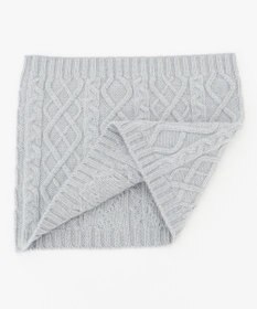 J.PRESS LADIES 【WEB限定・洗える】VICTORIAアランニット ネックウォーマー