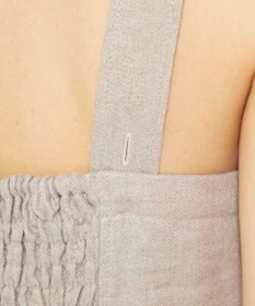 uncrave ヘリンボーン リネン ワンピース（uncrave WHITE）