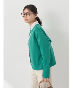 earth music&ecology パールスナップボタンカーディガン