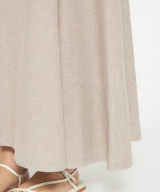 uncrave ヘリンボーン リネン ワンピース（uncrave WHITE）