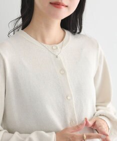 earth music&ecology アンジェリーナラメカーディガン