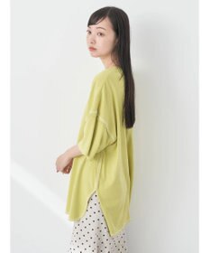 earth music&ecology 配色ステッチチュニックＴ