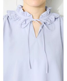 CRAFT STANDARD BOUTIQUE デシンフリル刺繍スリーブブラウス