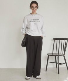 WEGO 【ANGIE VINTAGE】カレッジロゴスウェット