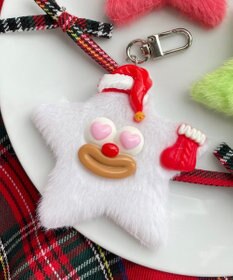 WEGO ミニメリクリお星さまモンスターぬいぐるみキーホルダー