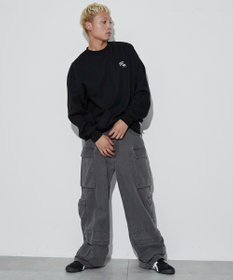 WEGO 【ユニセックス着用ITEM/裏起毛】別注BENDAVISワンポイントプルオーバー