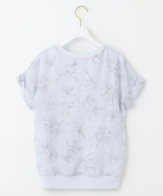 ANY SIS シフォンかぶせ ブラウス