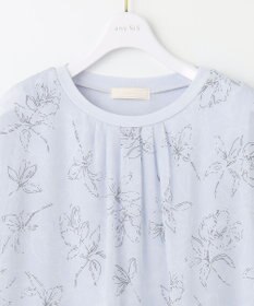 ANY SIS シフォンかぶせ ブラウス