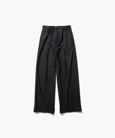 ATON MERINO COLLEGE FLANNEL | ワイドストレートパンツ