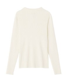 Green Parks 襟付きリブニットカーディガン