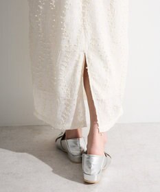 Green Parks ３Ｄレース刺しゅうスカート