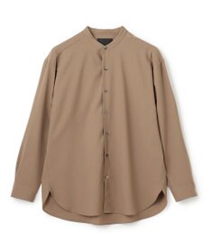 JOSEPH HOMME 【HIGH GRADE LINE】テックウールポプリン    バンドカラーシャツ