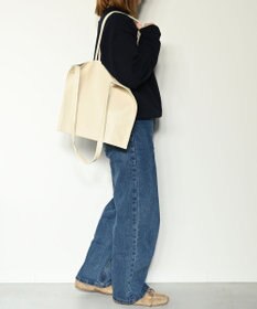 blancle シュリンクレザー ガゼット２ウェイバッグ