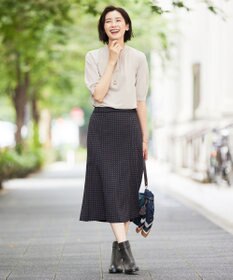 J.PRESS LADIES Vintageプリント スクエア スカーフ