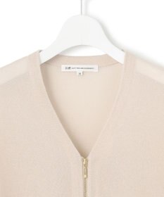 23区 【洗える】ライトシアーニット ブルゾン