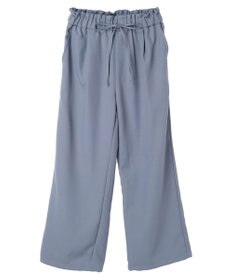 earth music&ecology 裾ドロストパラシュートパンツ