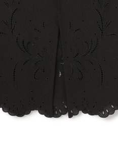 BEIGE， 【洗える】GALLERIA / コットンエンブロイダリーIラインスカート