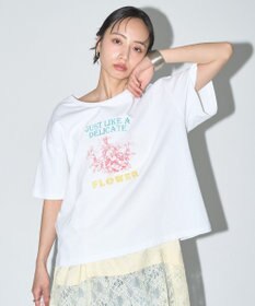 earth music&ecology 刺繍Tシャツ
