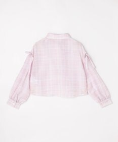 ANY KIDS シアーチェックシャツ