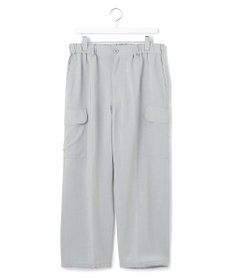 J.PRESS YORK STREET 【UNISEX】リネンライクイージー カーゴパンツ