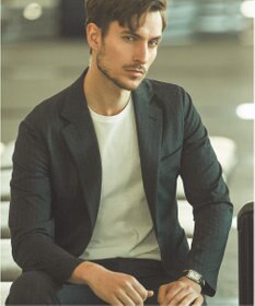 GOTAIRIKU 仕事で着られるTシャツ【サラサラ/よれにくい/透けにくい】キレイめ 鹿の子 ビズTシャツ