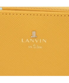 LANVIN en Bleu リュクサンブールカラー 二つ折りLファスナー財布