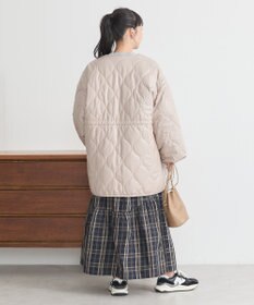 earth music&ecology キルティングハーフコート