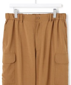 J.PRESS YORK STREET 【UNISEX】リネンライクイージー カーゴパンツ