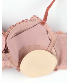 AMPHI ブラジャー ふっくらまる胸キープ 脇高設計 脇・背中スッキリ Gカップまで対応 大きいサイズ 【Hold Day Bra ホールドデイブラ】 BYJ305 アンフィ／ワコール