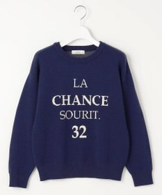 Feroux 【古畑星夏さん着用】レタードニット プルオーバー