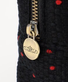 GRACE CONTINENTAL Fabricスクエアポーチ-AW