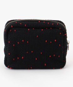 GRACE CONTINENTAL Fabricスクエアポーチ-AW